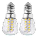 2pcs Microwave Oven Refrigerator Appliance Light Bulbs Small Screw