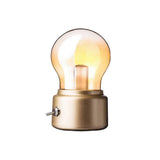 USB Rechargeable LED Light Bulb Retro Desk Night Lamp
