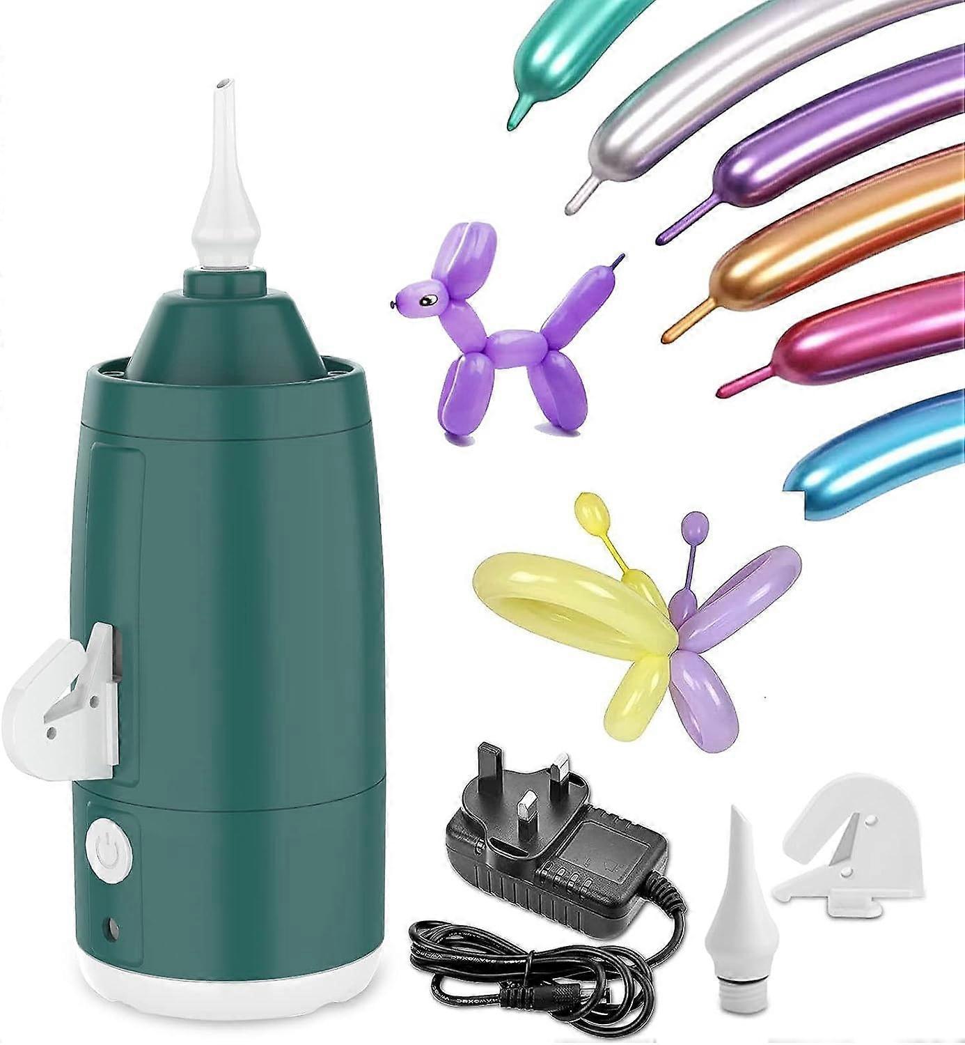Electric Balloon Pump 30W Portable Air Inflator for Long Balloons Party