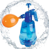 Water Balloon Pump with 500 Balloons Hand Filler for Outdoor Play