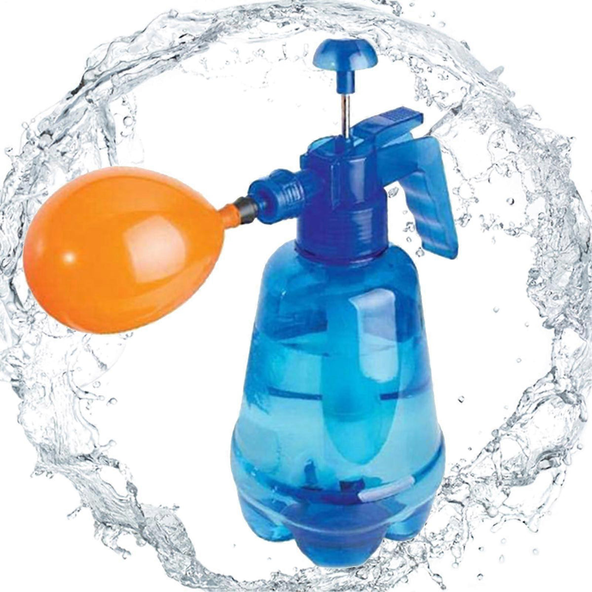 Water Balloon Pump with 500 Balloons Hand Filler for Outdoor Play
