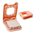 Sandwich Cutter and Sealer Orange Sandwich Maker Moulds for Cookies Dough Pancakes