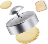 Stainless Steel Round Sandwich Cutter and Sealer for Babies Decruster Maker