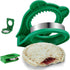 Green Sandwich Cutter and Sealer Stainless Steel Decruster Bread Maker for Babies