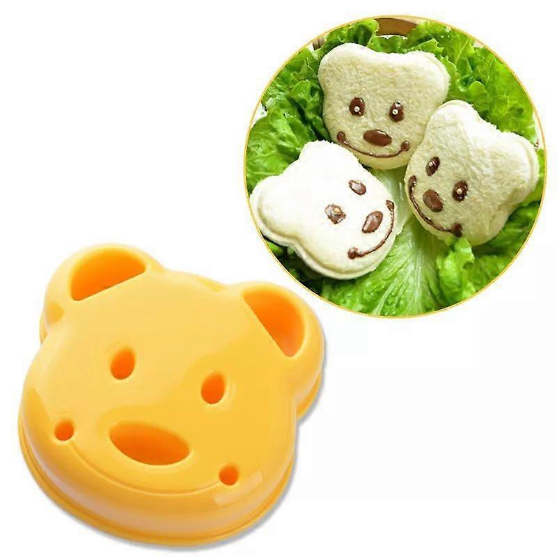 Bear Shape Sandwich Cutter Mold Bread Maker for Babies Lunch