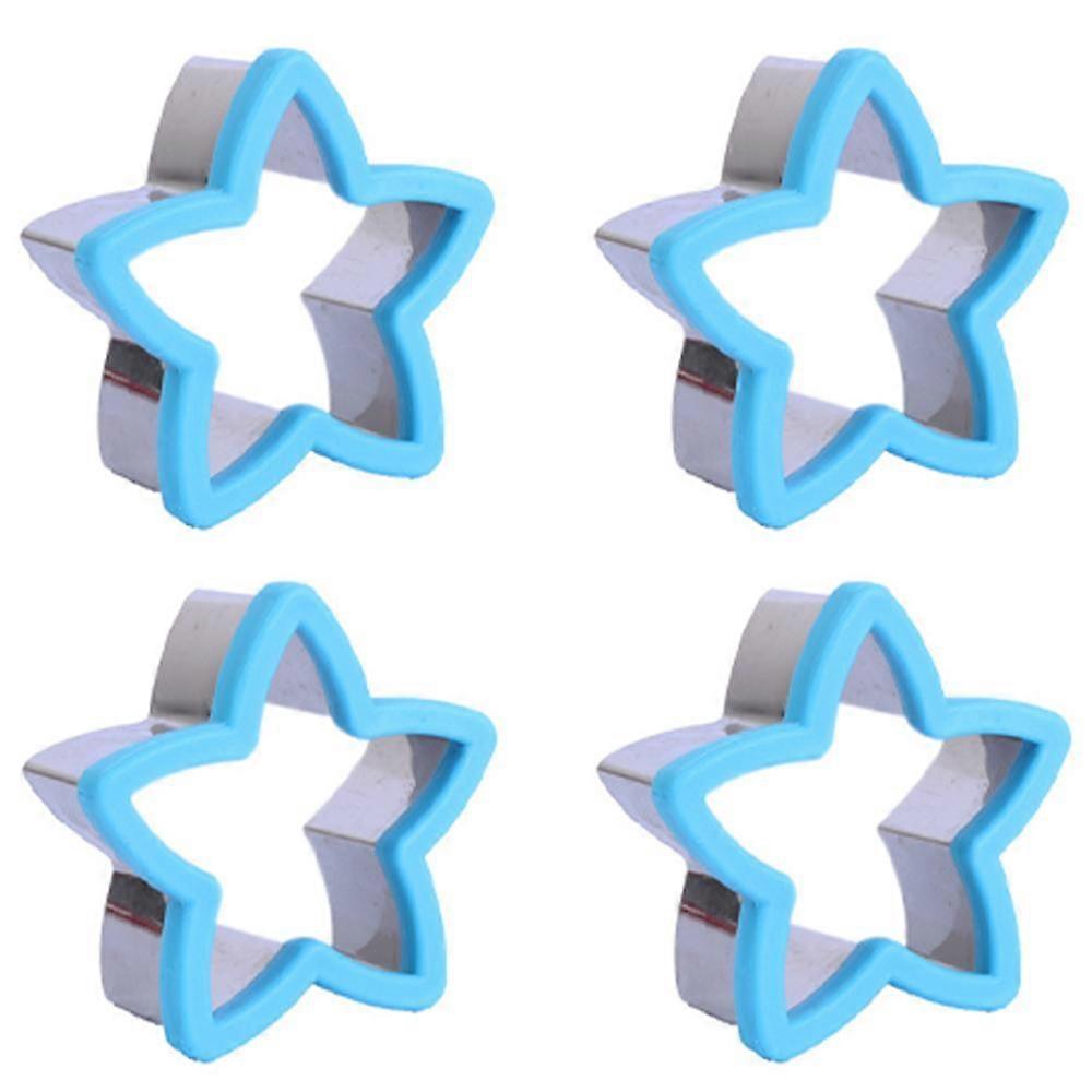 4pcs Sandwich Cutter and Sealer Set Bread Pancake Cookie Cutters
