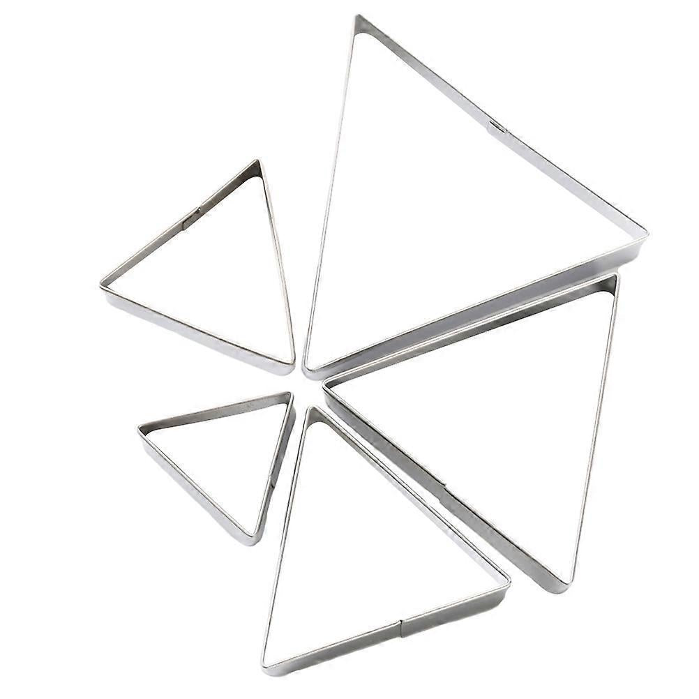 5pcs Steel Fondant Mold Baking Sandwich Cutters Cookie Cutters Set