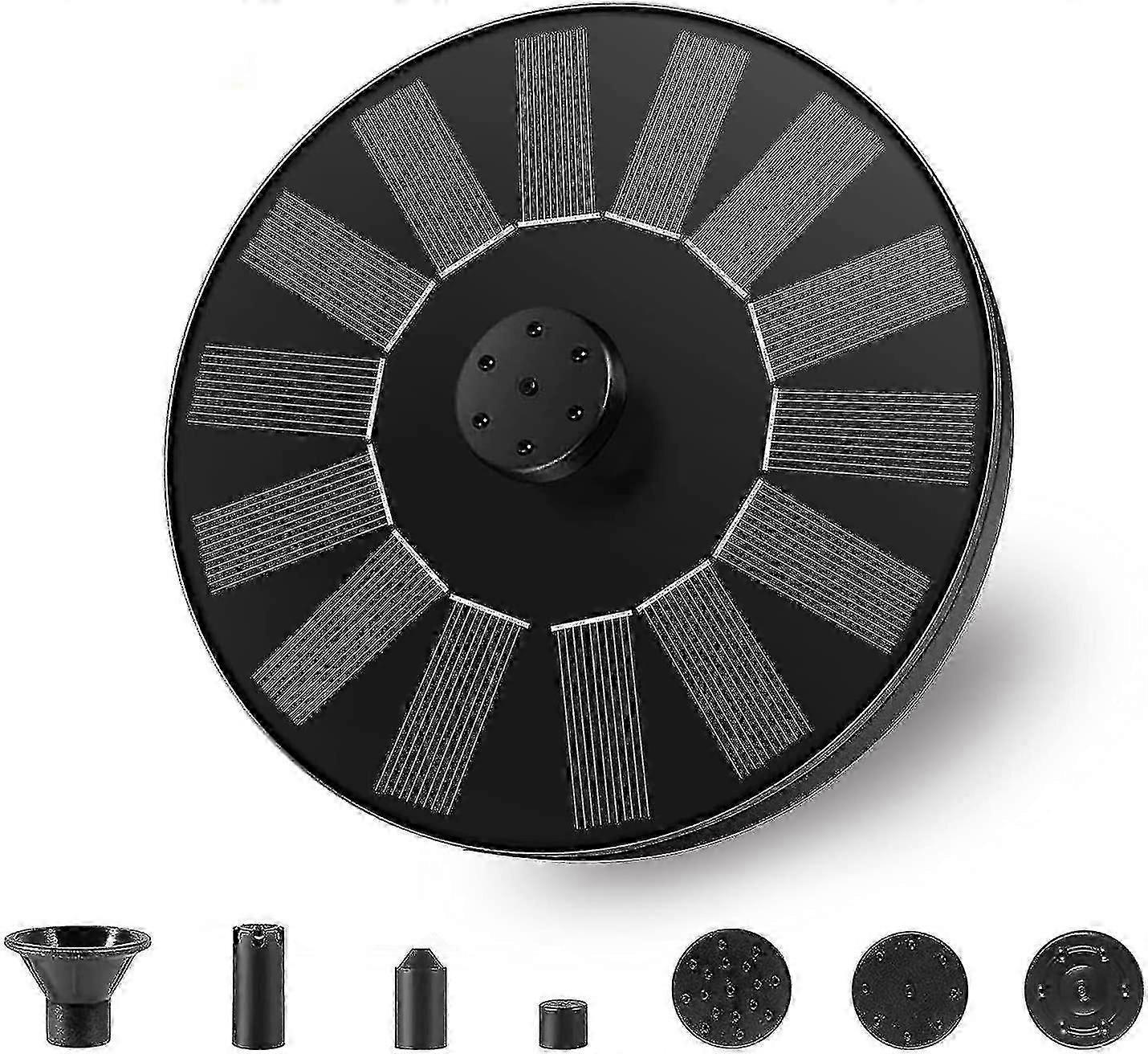 Solar Fountain Pump Solar Powered Water Pump for Garden Pond