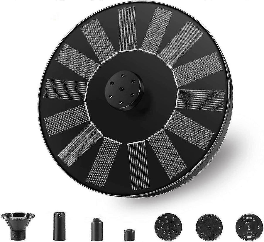 Solar Fountain Pump Solar Powered Water Pump for Garden Pond