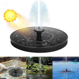 1.4W Solar Fountain Pump with 6 Spray Styles Garden Water Feature