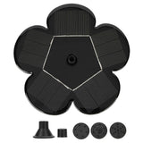 7V 1.5W Solar Fountain Pump for Garden Landscape Outdoor Decor