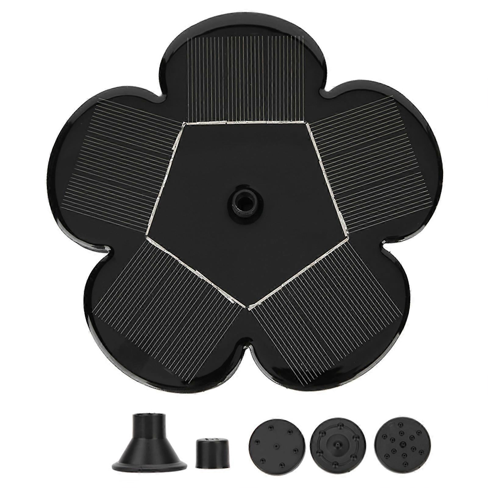 7V 1.5W Solar Fountain Pump for Garden Landscape Outdoor Decor