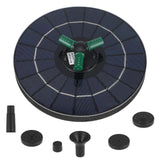 Solar Fountain Disc Pump Bird Bath Solar Water Fountain
