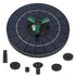 Solar Fountain Disc Pump Bird Bath Solar Water Fountain