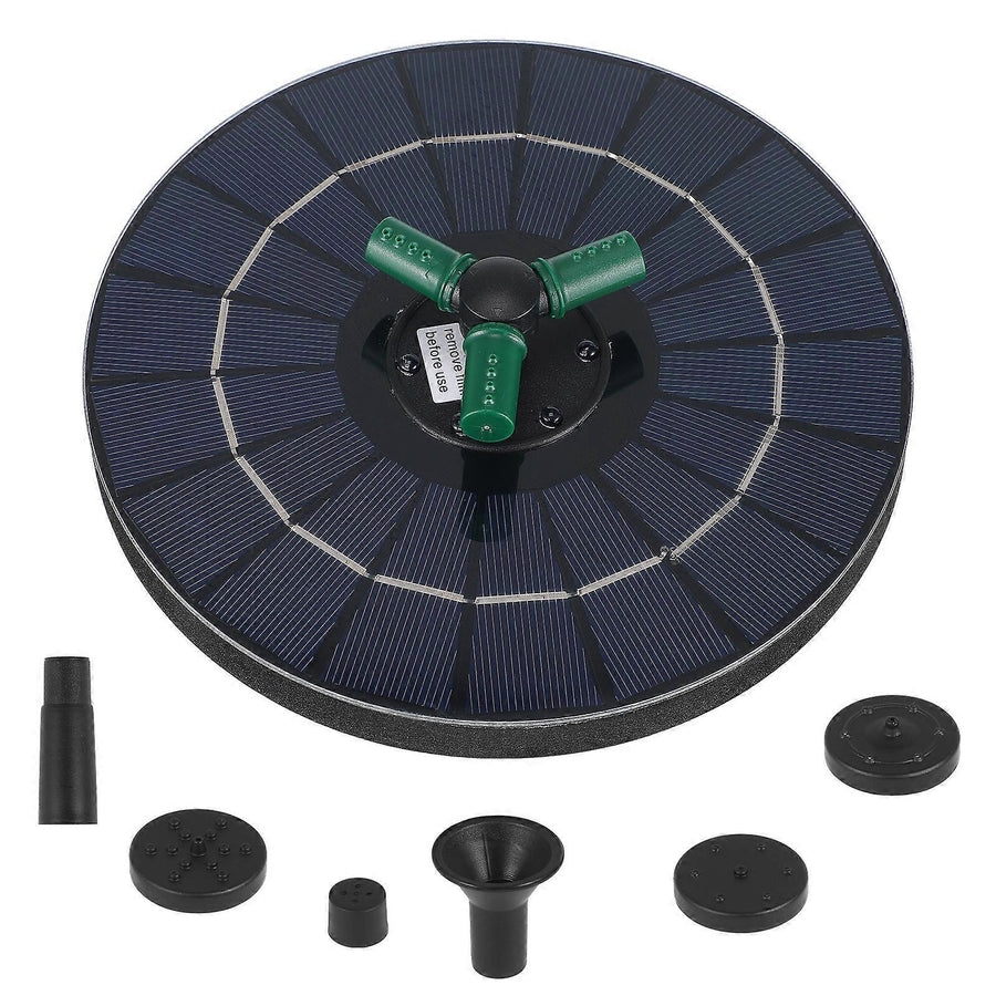 Solar Fountain Disc Pump Bird Bath Solar Water Fountain