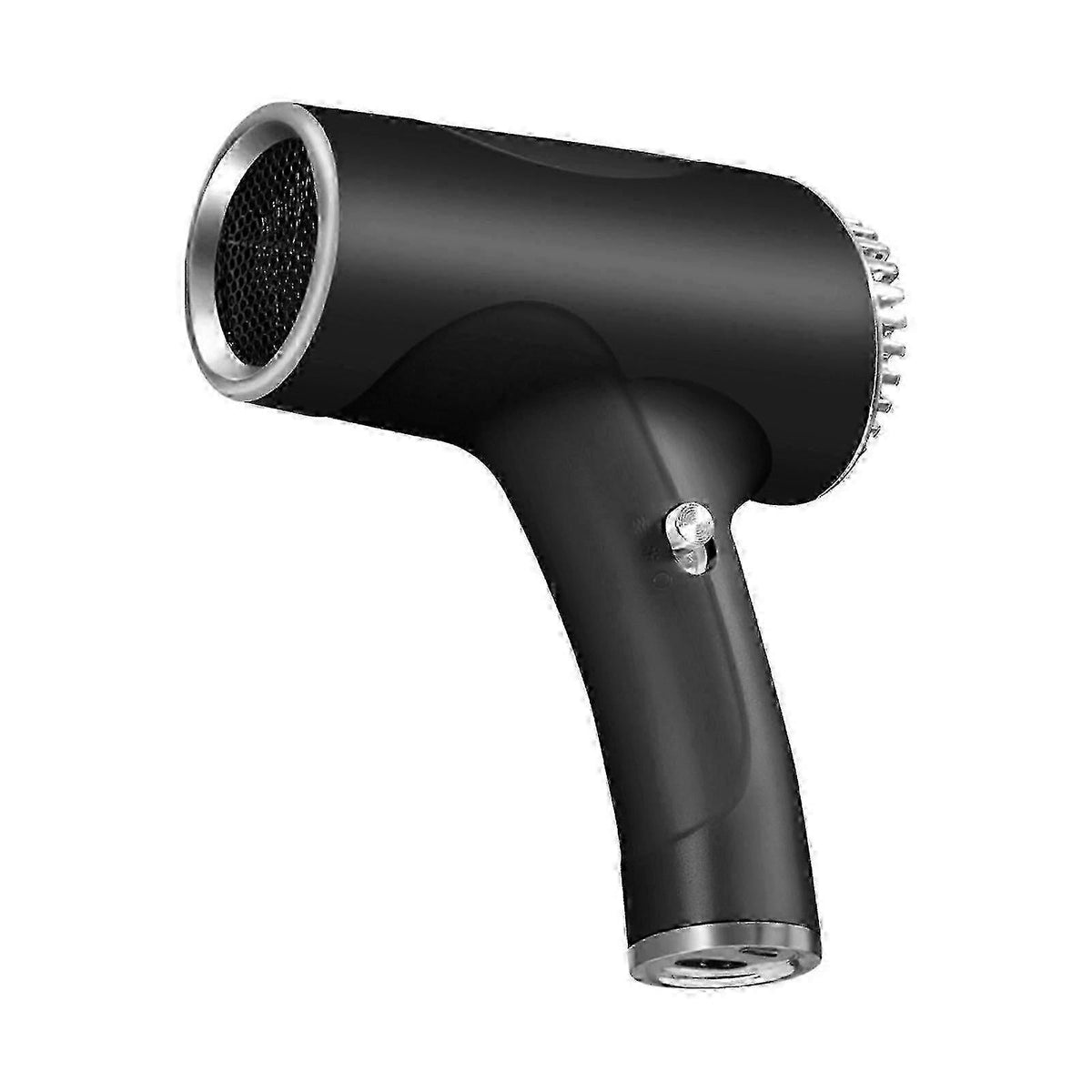 Portable Rechargeable Cordless Hair Dryer USB Travel Hair Dryer Black
