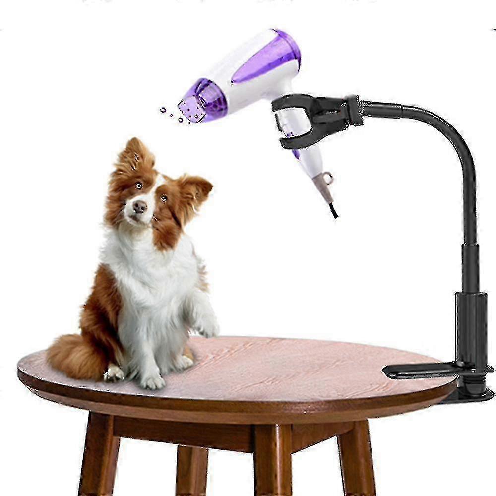 Pet Hair Dryer Stand Dog Grooming Holder Adjustable Bracket