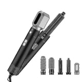 5-in-1 Hair Dryer Brush Curler Straightener Styling Tool