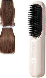 Rechargeable Cordless Hair Dryer Brush USB 3 Heat Settings