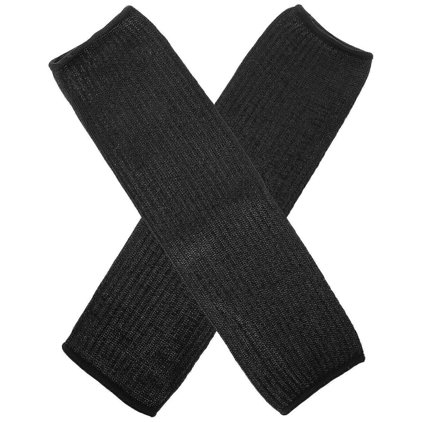 2Pcs Cut Resistant Arm Sleeves Protective Work Security Arm Guards