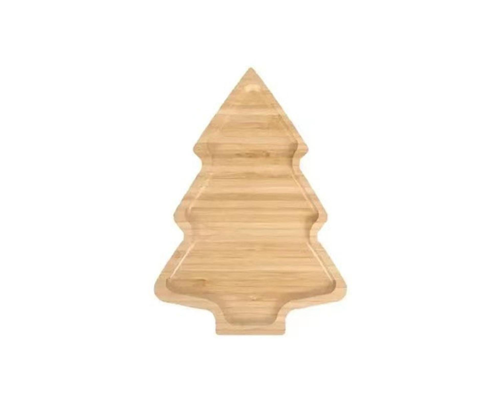 Xmas Tree Wooden Tray for Christmas Tree