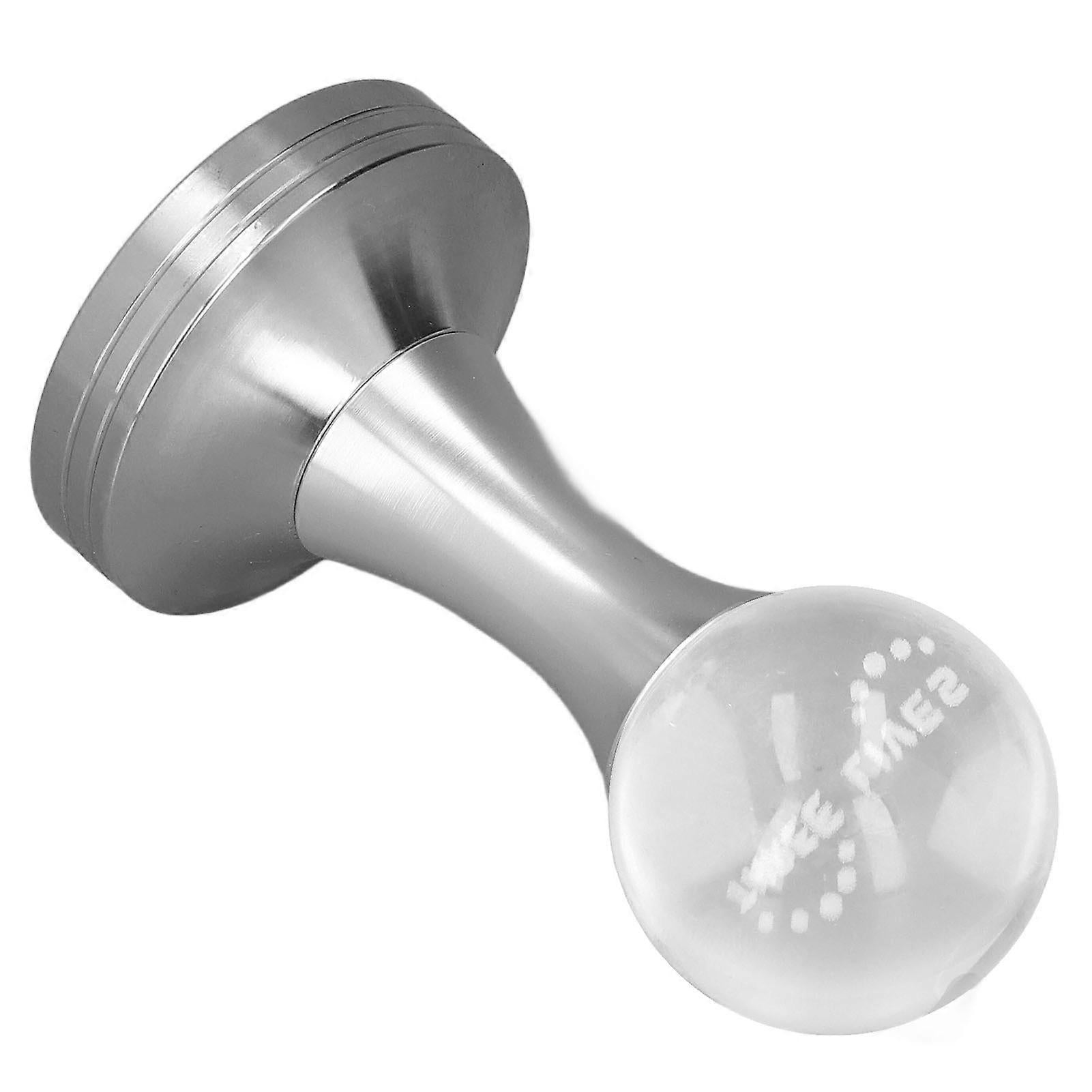 Crystal Ball Coffee Tamper Stainless Steel Espresso Tool 58x105mm Silver