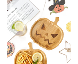 Halloween Pumpkin Storage Plate Home Decor