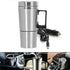12V Electric Kettle Stainless Steel Tea Coffee Maker warmer for Car Camping