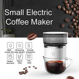 Portable Mini Pressure Coffee Maker Automatic & Manual for Car Travel Home
