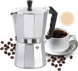 Italian Moka Pot Coffee Maker 6 Cup Classic Espresso Stovetop Coffee Maker
