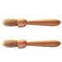 Coffee Grinder Brush Bamboo Handle Cleaning Brush Tool for Coffee Maker