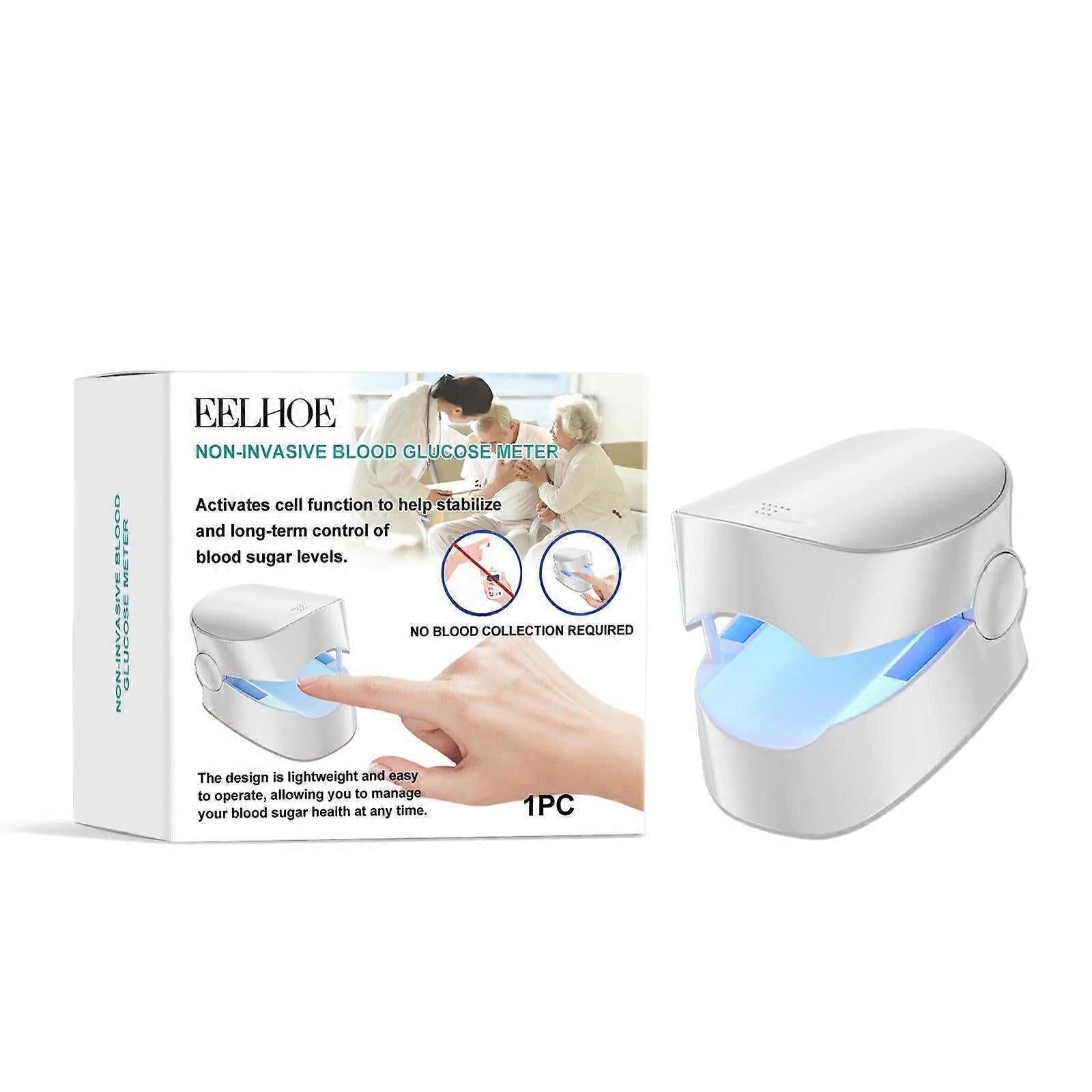 Portable Finger Pulse Oximeter with SpO2 & Pulse Rate Display