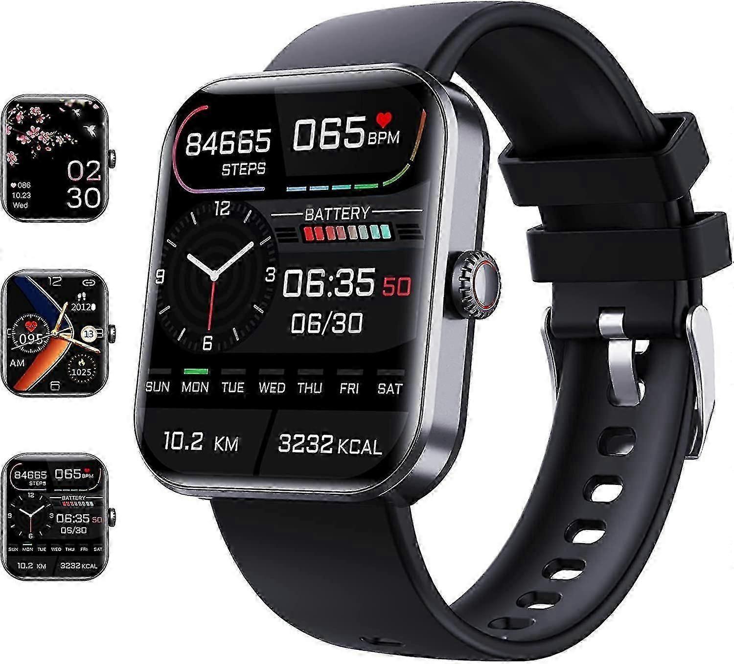 F57L Smartwatch with Activity Tracking, Sleep Records & Call Alerts