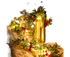 Xmas String Light Garden Decoration-Red