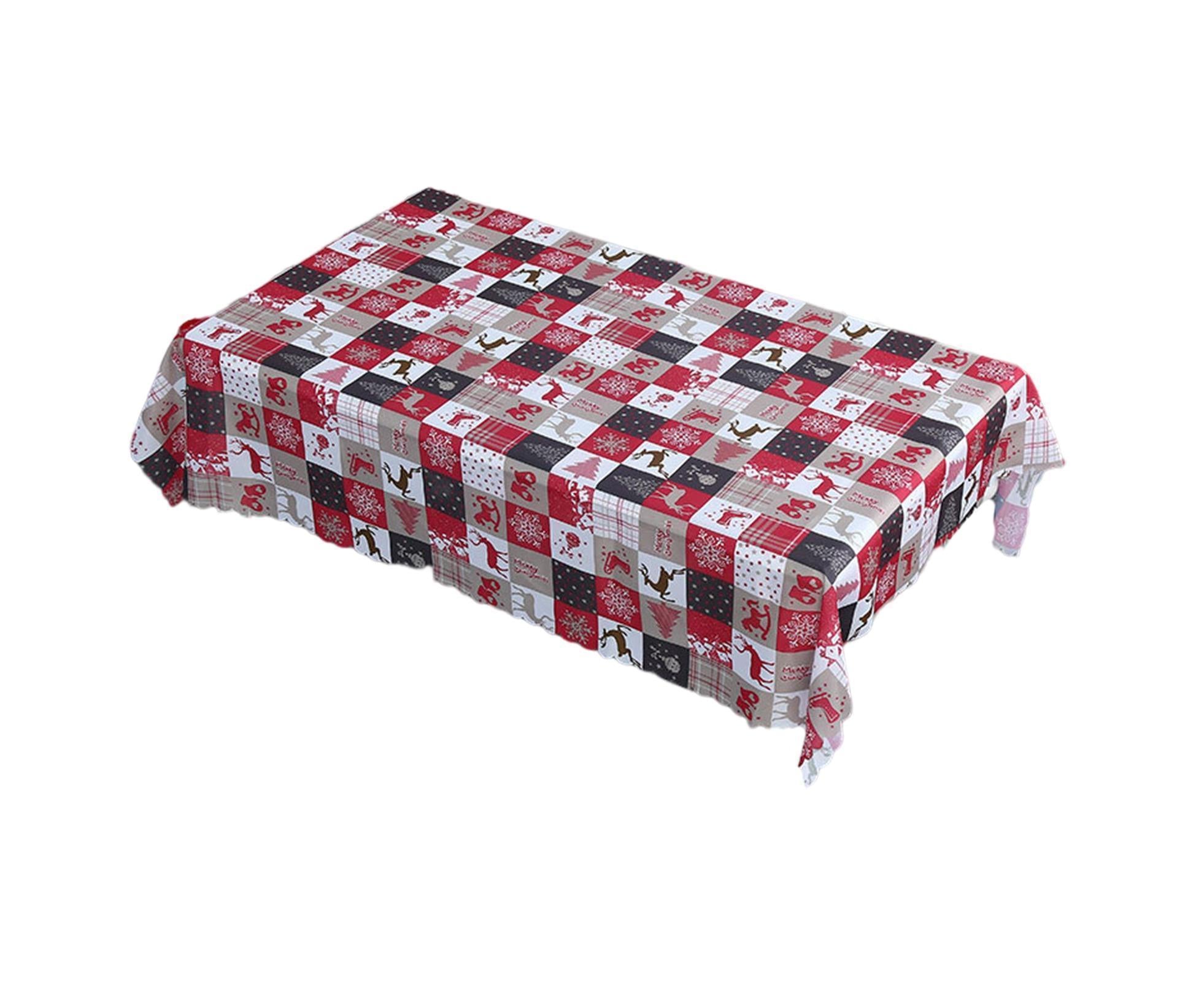 2.2m Christmas Tablecloth Kitchen Supplies-C