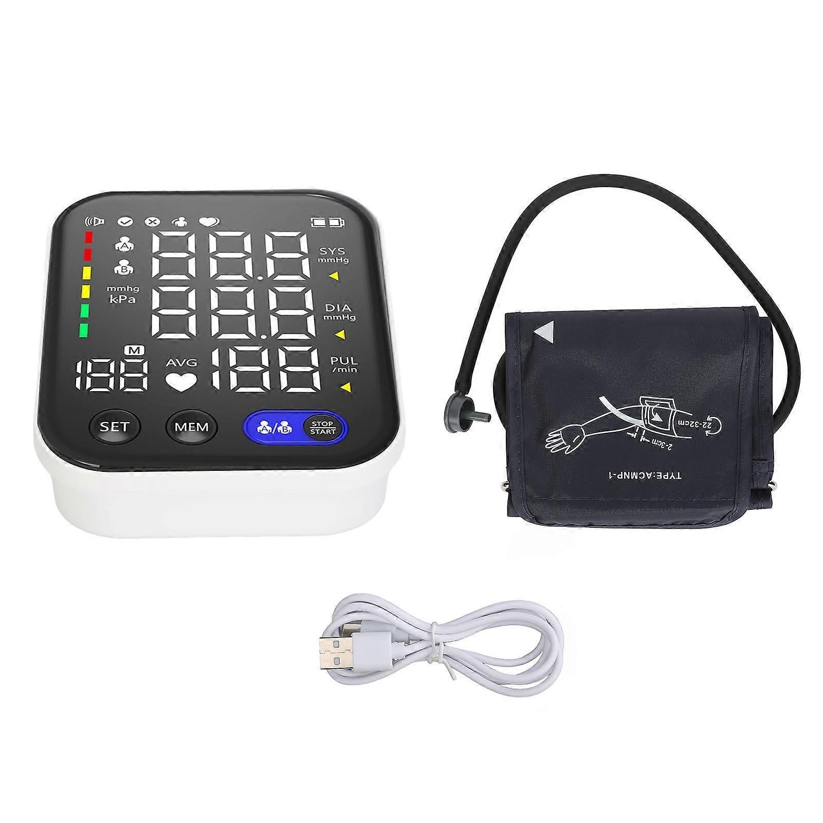 Intelligent Upper Arm Device with English Voice Prompt