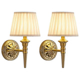 Battery Operated Wall Sconce Light Set of 2