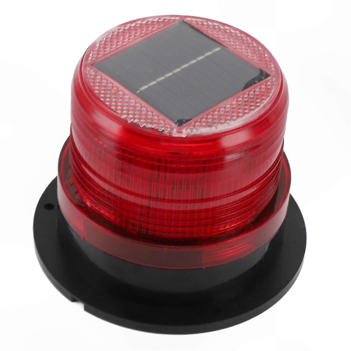 Red LED Emergency Strobe Light with Base, Waterproof Vehicle Warning Light