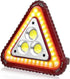 LED Emergency Warning Triangle, Portable USB Rechargeable 4 Light Modes