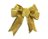10Pcs Christmas Bows Party Supplies-Golden