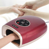 Electric Hand & Wrist Massager with Heat and Vibration Function