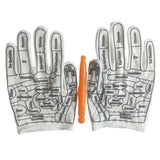 Reflexology Hand Massage Gloves Set with Acupressure Wand