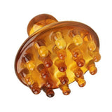 Manual Head Massage Comb Brush, Round Smooth Guasha Tool for Scalp & Travel Use
