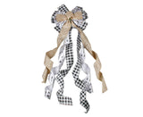 Tree Ribbon Bow Pendant for Christmas-Golden