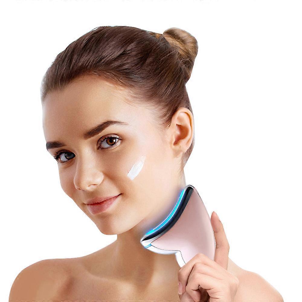 Face & Neck Guasha Massager, Facial Wrinkle Removal Massage Device