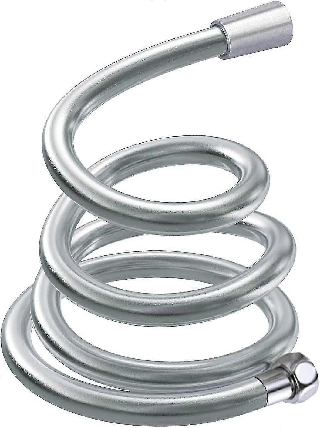 Universal 2m PVC Shower Hose, 200cm Flexible Shower Pipe