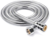 2m Universal Expandable Shower Hose, Stainless Steel Anti-Elastic Shower Pipe