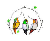 Pendant Multifunctional Attractive Acrylic Miniature Fake Bird Ornament for Home