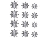 Snowflake Hanging Decor-Silver