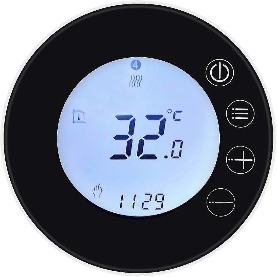 WiFi Smart Thermostat LCD Display Voice Control with Alexa Google for Smart Home